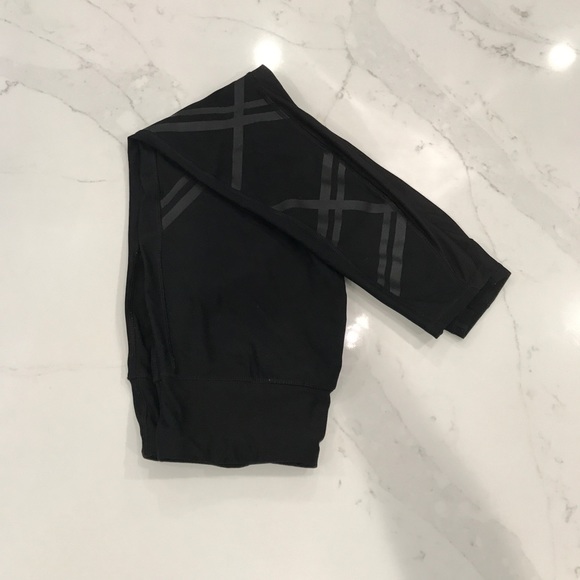 RBX BLACK MESH HIGH WAISTED WORKOUT LEGGINGS - Picture 6 of 11